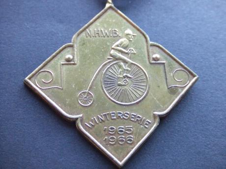 N.H.W.B.(Noord-Hollandse Wandelbond) winterserie 1965-1966 ( oude fiets)